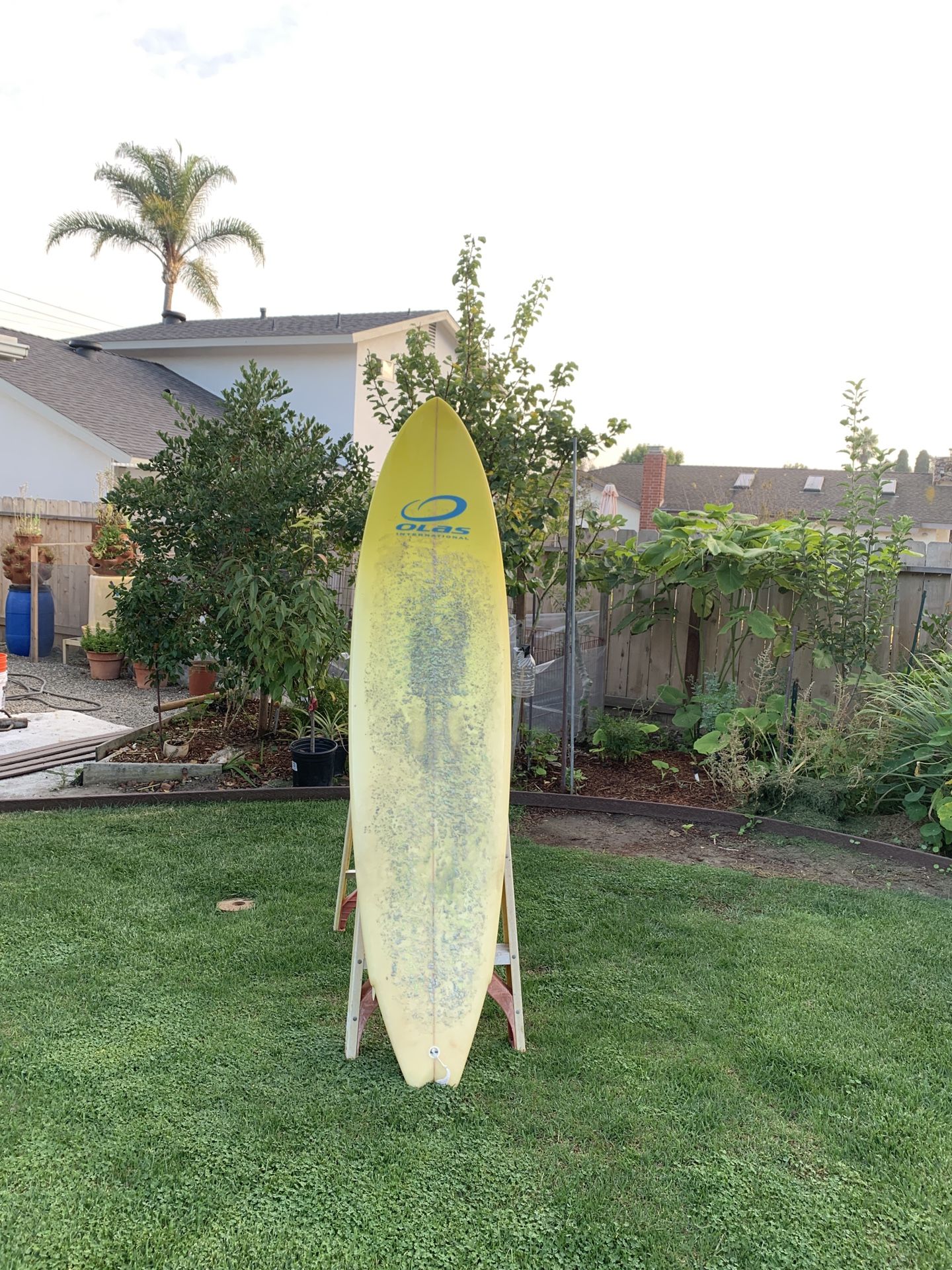 7'2" OLAS SURFBOARD LONGBOARD 