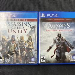 Assassins Creed - PlayStation 4 - 2 Game bundle
