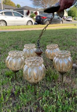 Chandelier Ceiling Fixture Vintage