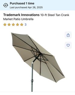 Trademark Innovations Patio Umbrella