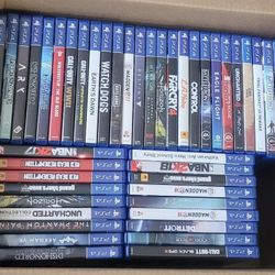45 Video Game Bundle For Sony PlayStation 4 PS4
