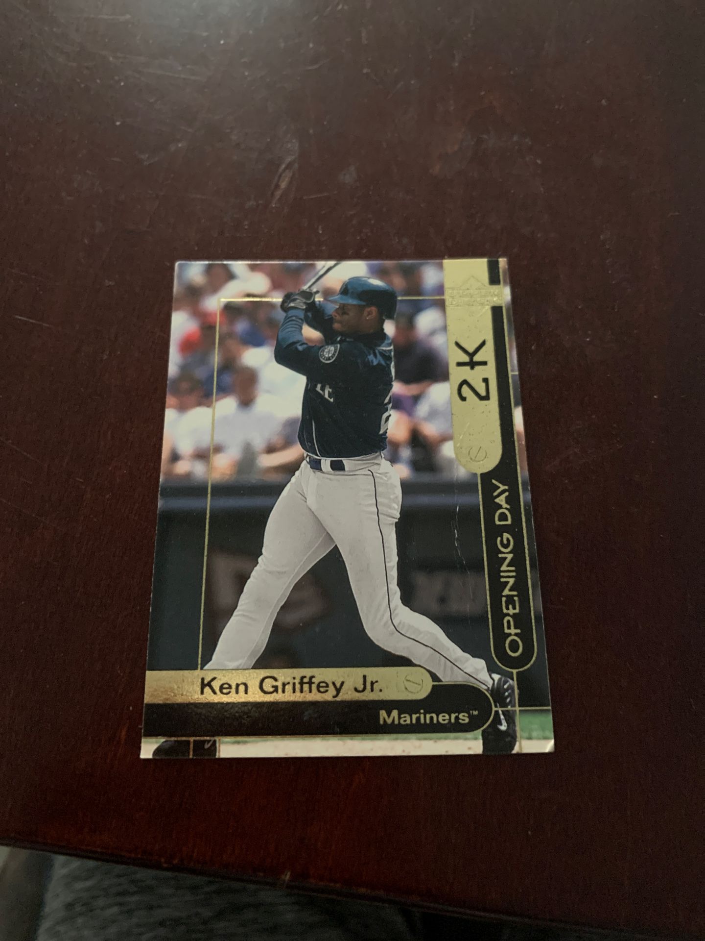 Ken Griffey baseball card