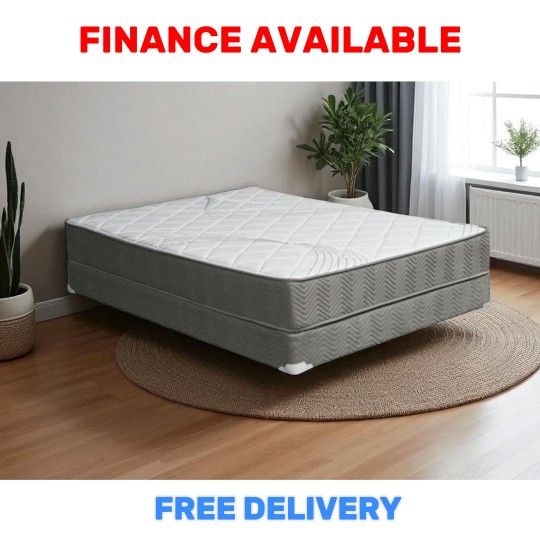 🔥MATTRESS DEAL! / ¡OFERTA DE COLCHONES  TWIN $149  FULL $179 QUEEN $199 KING $299  ADD BOX SPRING  / ITEM#  RG ECONÓMICO