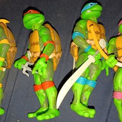 Ninja Turtles Set Of 4 (4");;All For 20.00