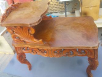 Antiaue hand made Cherry table