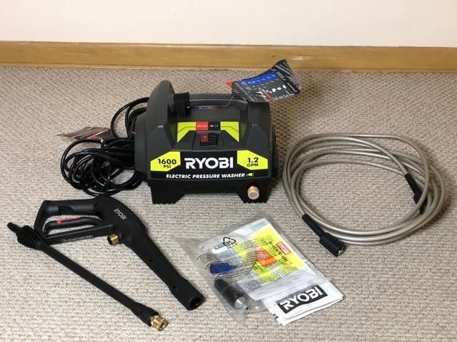 RYOBI 1600 PSI Electric Pressure Washer