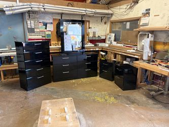 -Piece Bedroom Set – Available in Black, White, and Gray