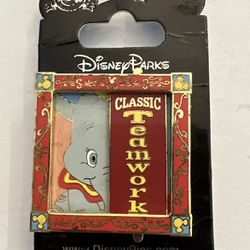 Disney Teamwork Dumbo/Timothy Cast Exclusive Slider Pin