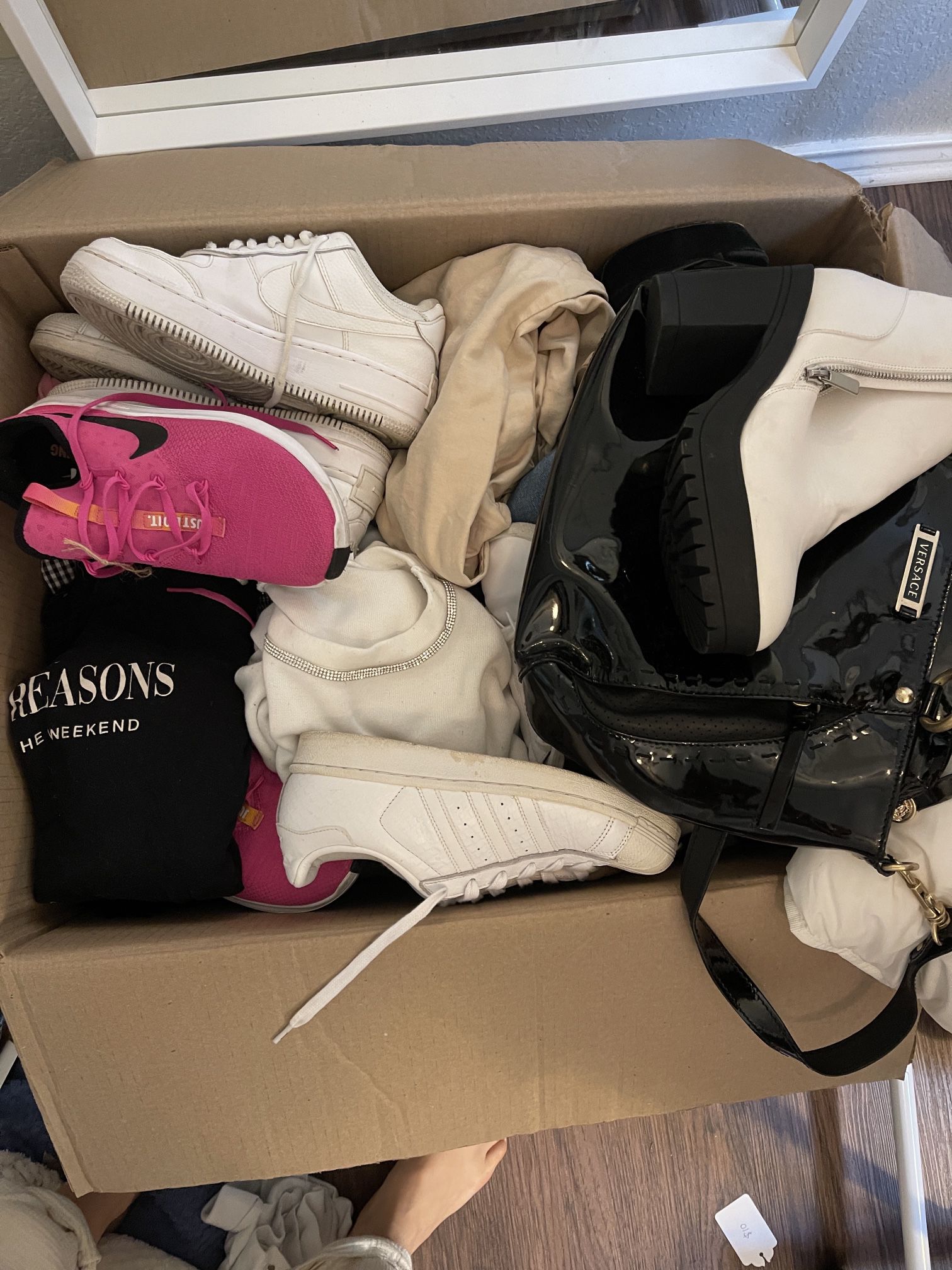 Caja Ropa Mujer Zara Versace Nike H&m Original for Sale in San