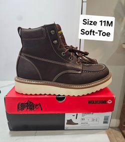 Wolverine Loader 6" Work Boot Size 11M