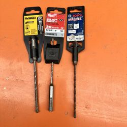 3 Concrete Drill.bits