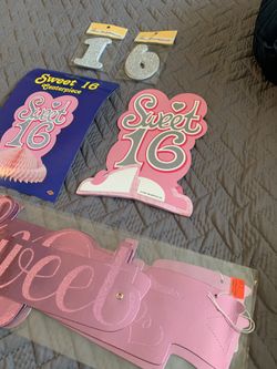 Sweet 16 Party Decorations