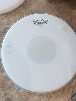 13" Remo Emperor X coated drum head.