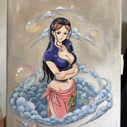 Nico robin painting