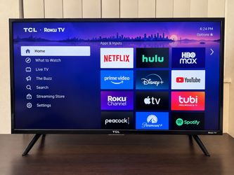TCL 32” Roku Smart TV – Works Great