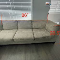 2 Piece Couch (L sectional)