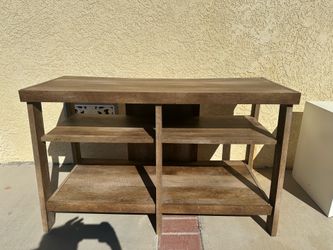 Rustic bookshelf or TV stand Media Center