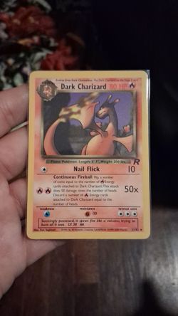 Dark charzard nonholo vintage single