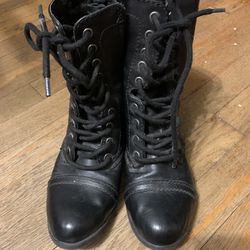 Lace Up Boots