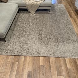 Belmont Greige Area Rug 8 ft x 10 ft