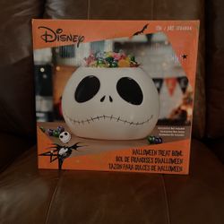 Large Disney / Nightmare Before Christmas / Jack Skeleton Candy Bowl 