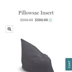 Lovesac Pillowsac Insert Brand New Never Opened