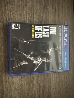 The Last OfUs remastered ps4/ps5