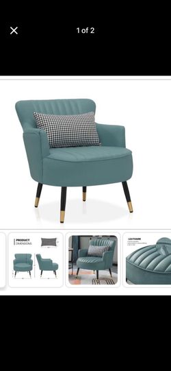 NEW MoNiBloom Accent Chair- Blue