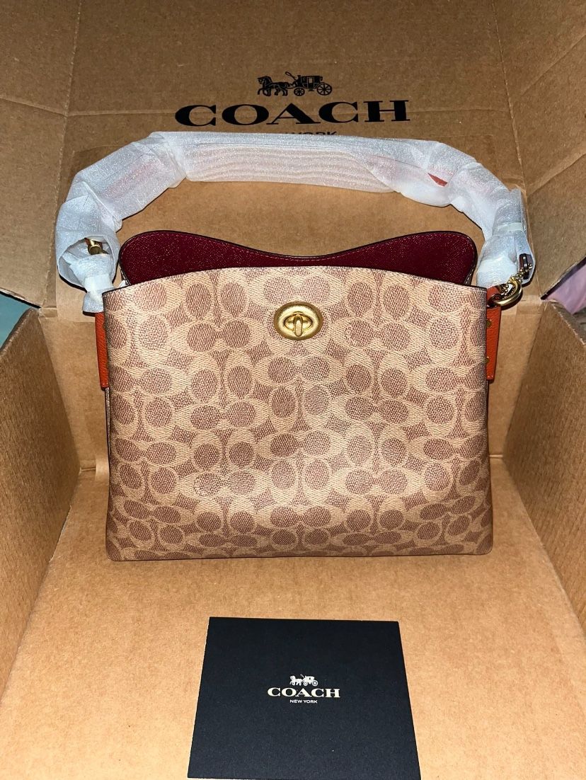 COACH Signature Willow Shoulder Bag  