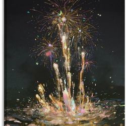 Fireworks Painting