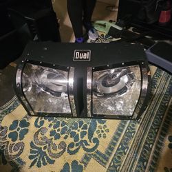  Dual XOBP12D 12-inch car subwoofer system