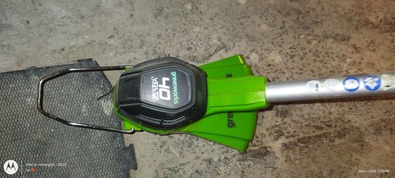 Green works weed Wacker.
