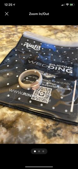 Silicone Wedding Band  Sz5 ROSE GOLD