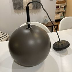 Authentic Antique Mid Century Light Fixture 
