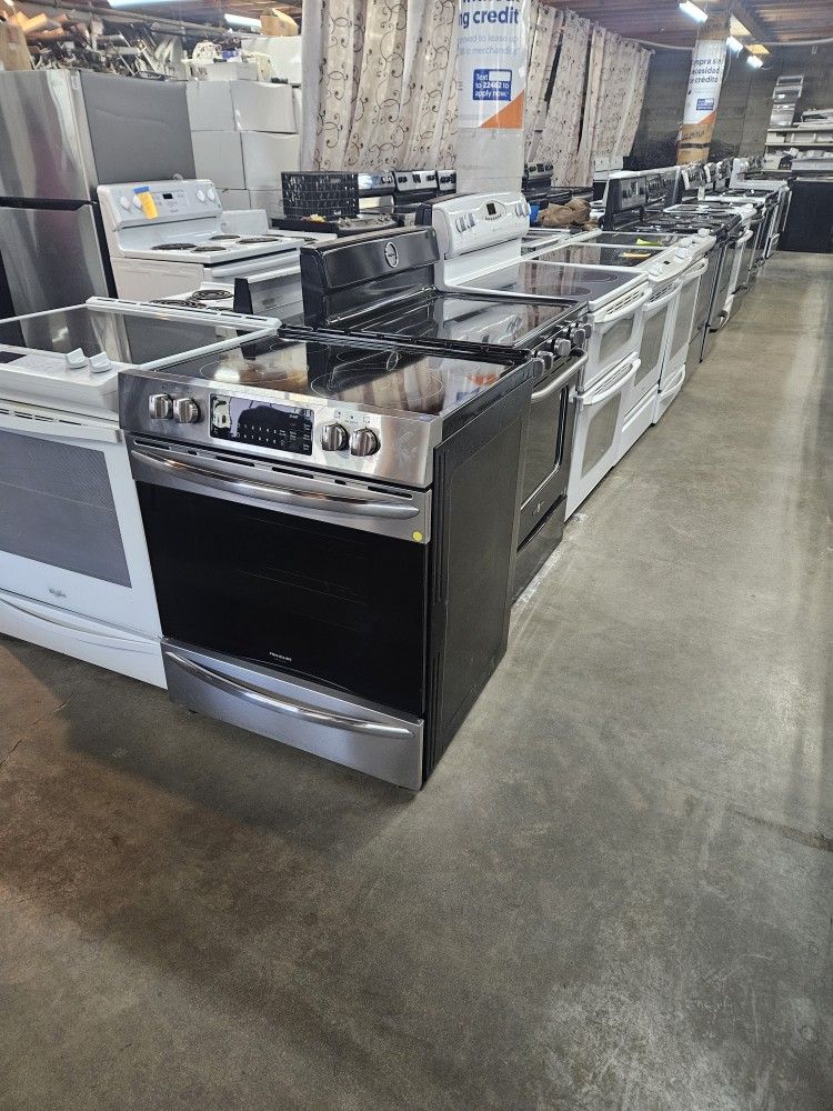 LANDLORD AND MANAGEMENT SPECIAL NICE CERTIFIED GENTLY USED SAMSUNG LG WHIRLPOOL GE MAYTAG BOSH ELECTROLUX REFRIGERATOR WASHER STACKABLE DRYER STOVE