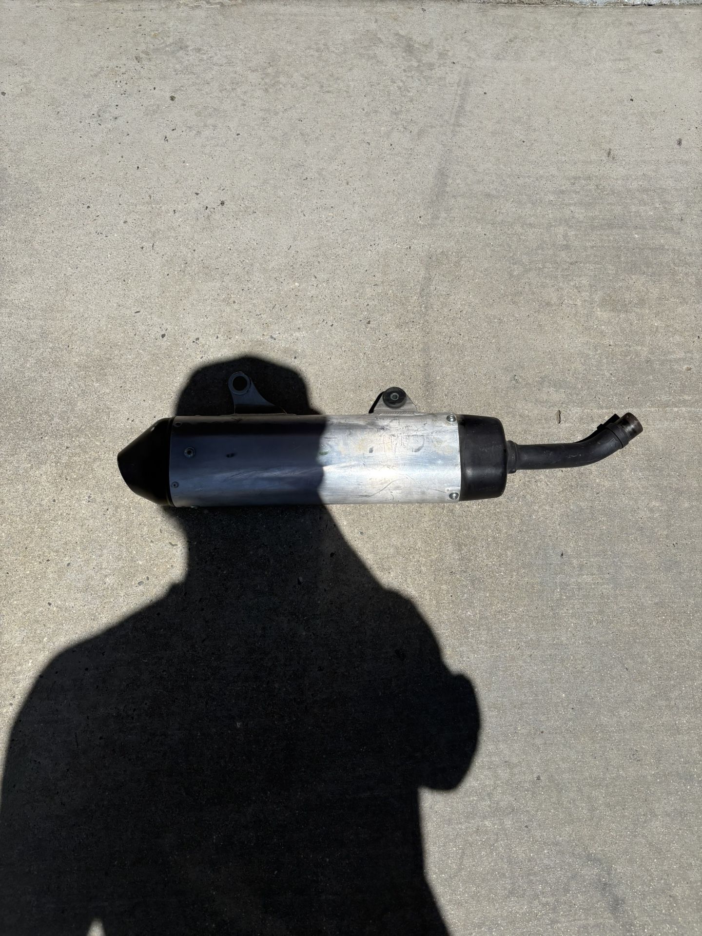 Stock Yz125 Silencer