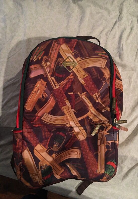 Sprayground designer guns backpack for Sale in Riverside, CA - OfferUp