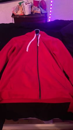 Red hoodie
