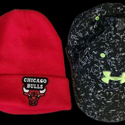 Youth Chicago Bulls and Helly Hansen Hats Kids