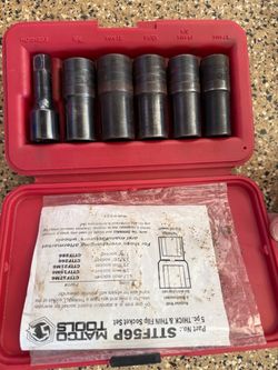Matco Tools 5pc Thick & Thin Flip Socket Set