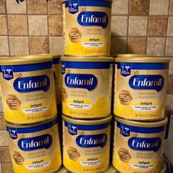 7 Cans Of Enfamil