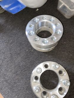 Spacers 5 lug only 3 pattern is 5 x 4.5 inches