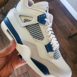 Size 13 - Jordan 4 Retro (Military Blue)