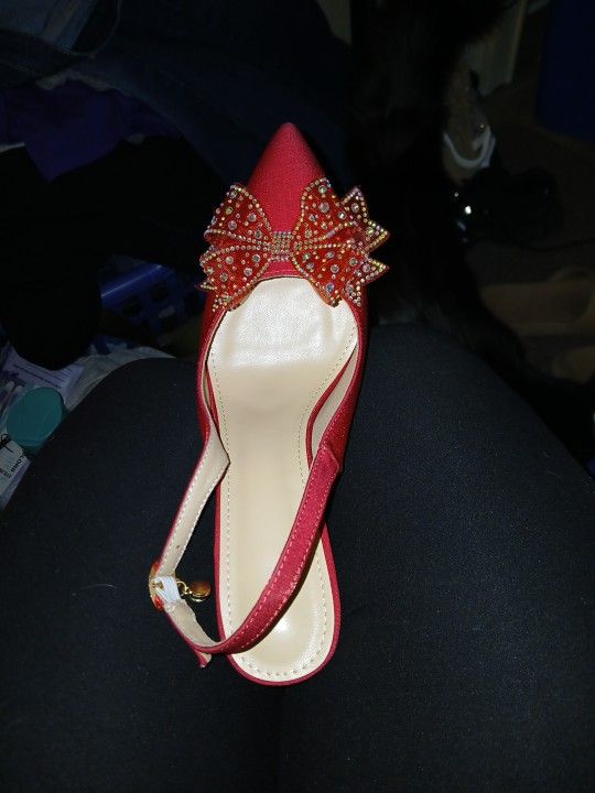 Red Heels Never Worn