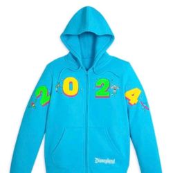 Disney 2024 Zip Up Hoodie NWT 3X 