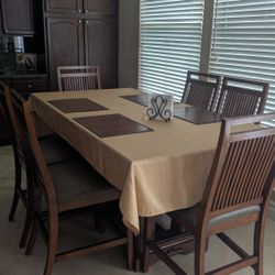 Wood Dining Room Set
