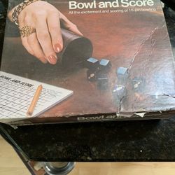 Bowl And Score Game 