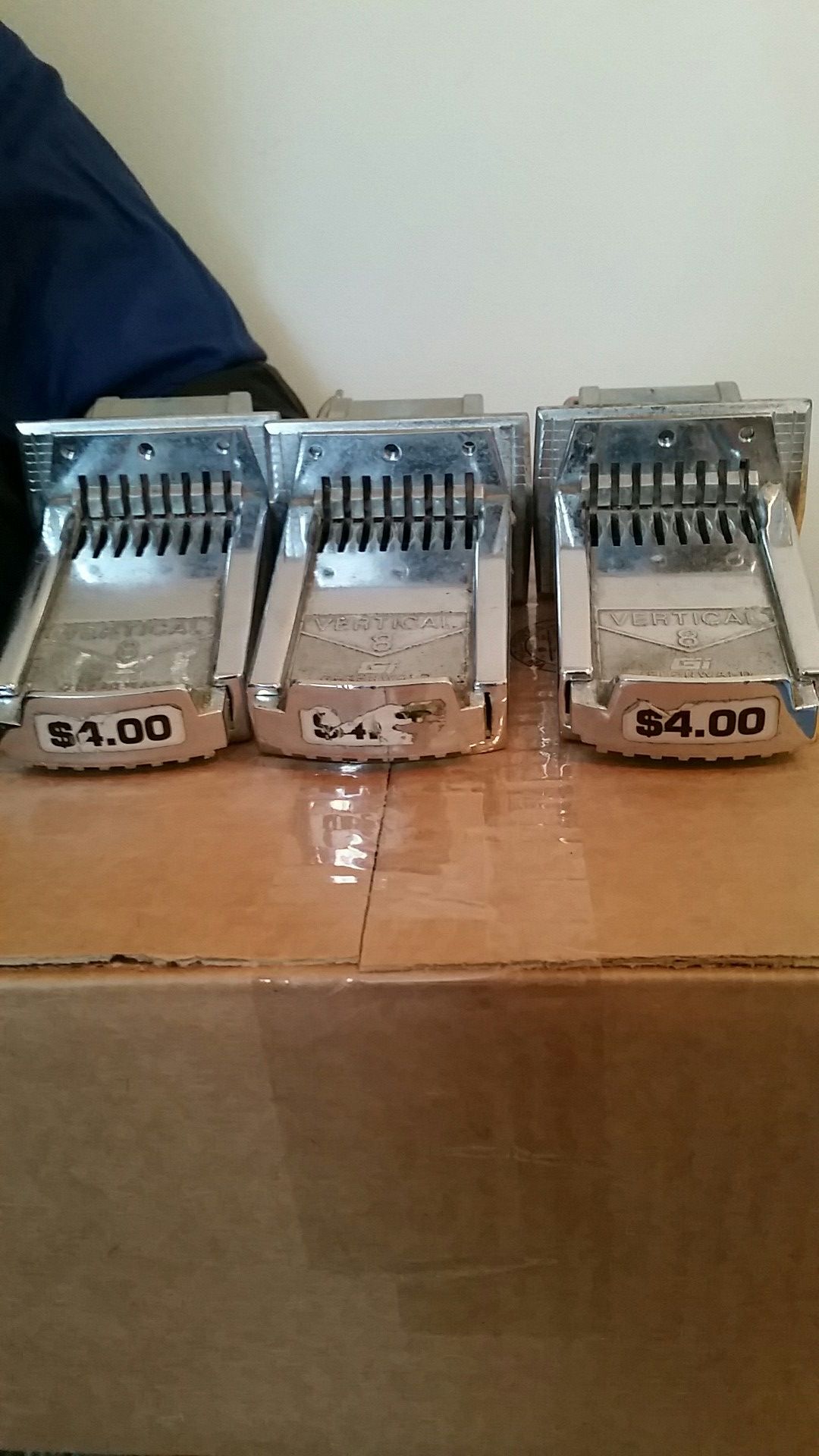 3 $4 Greenwald 2 push V8 coin slide
