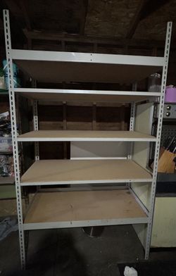WORKPRO 5-Tier Storage Shelving Unit, 48 inches Wide x 24 inches Deep x 84 inches High