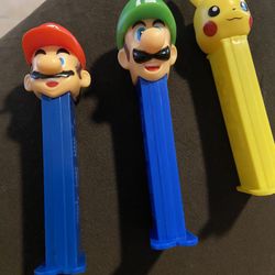 Pez Dispensers Three